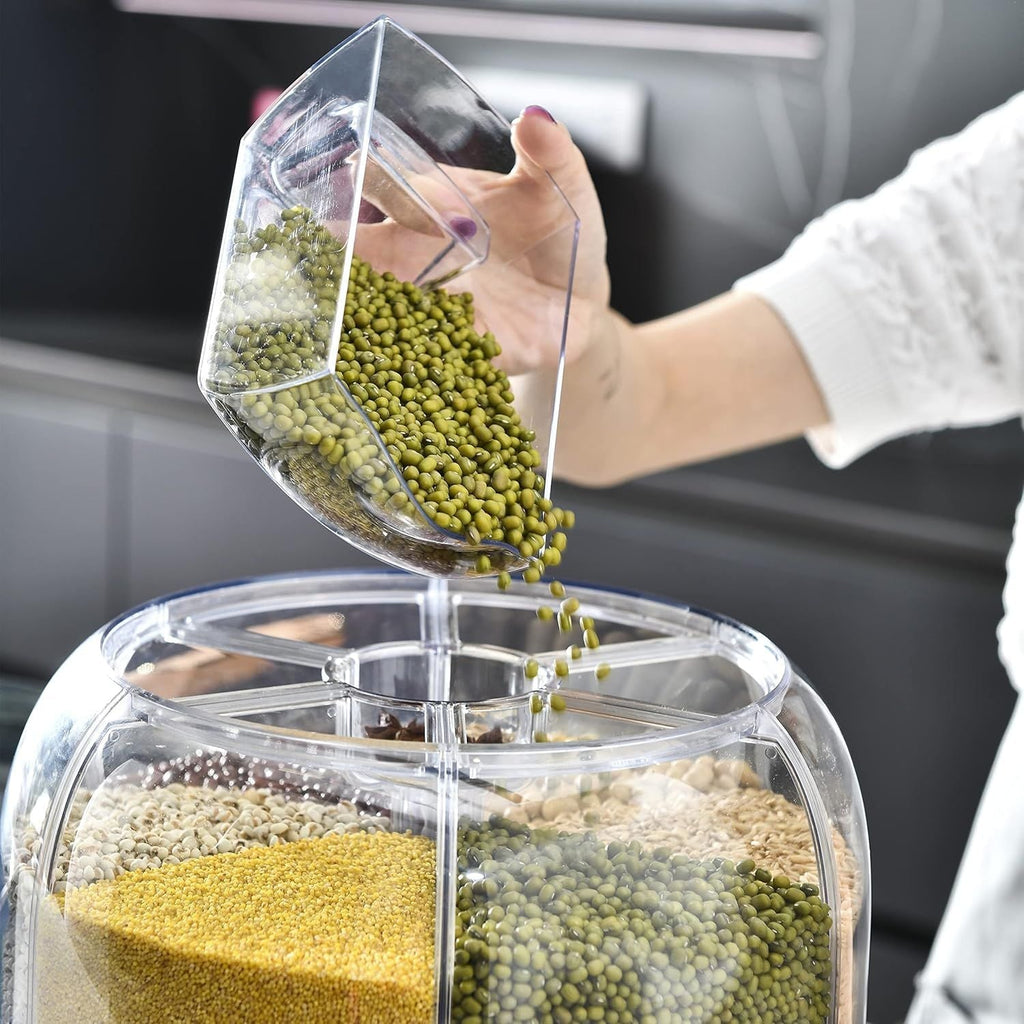 360 Degree Rotating Dry Food Dispenser - Cave