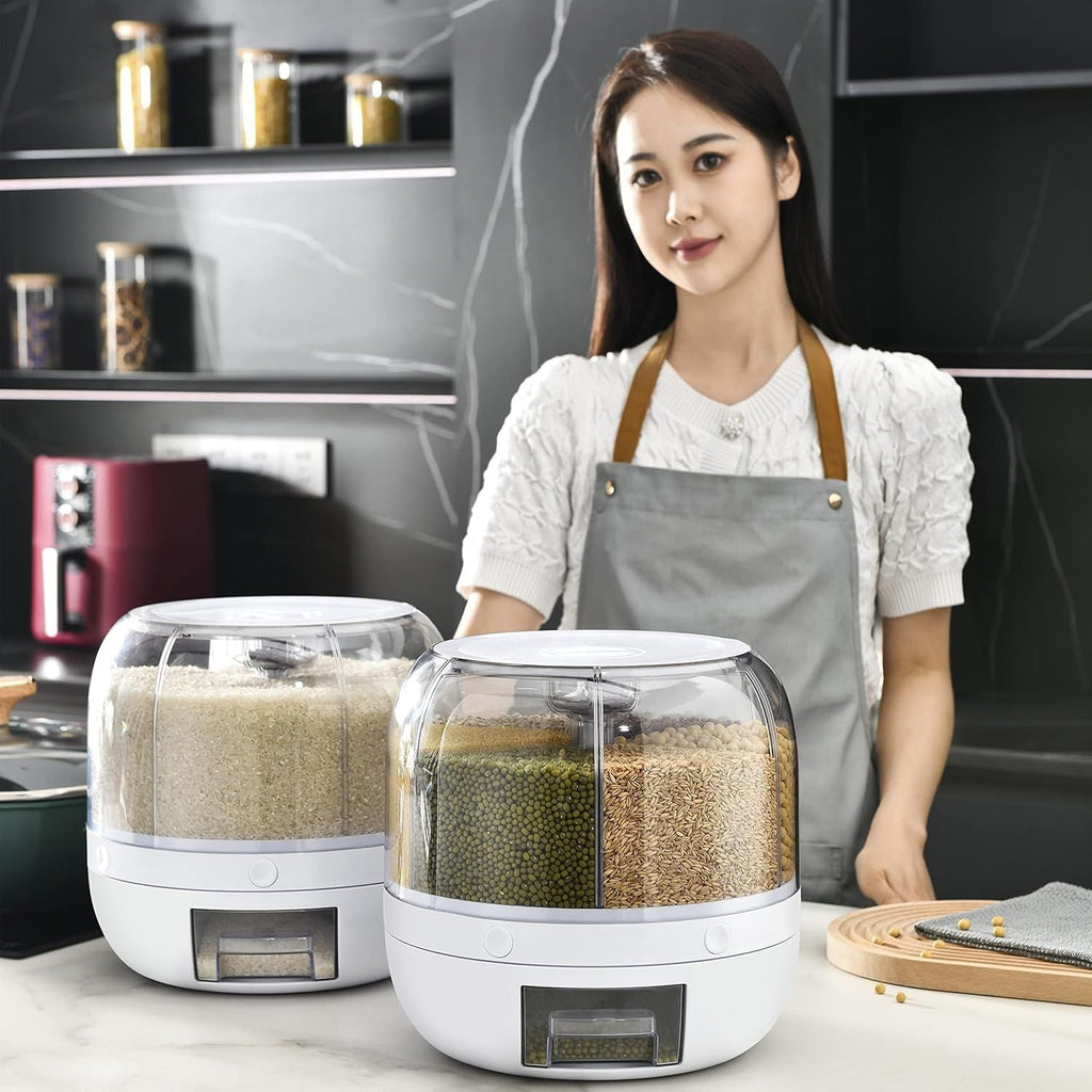 360 Degree Rotating Dry Food Dispenser - Cave