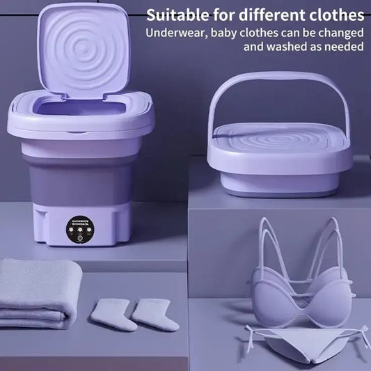 Foldable Mini Laundry Machine