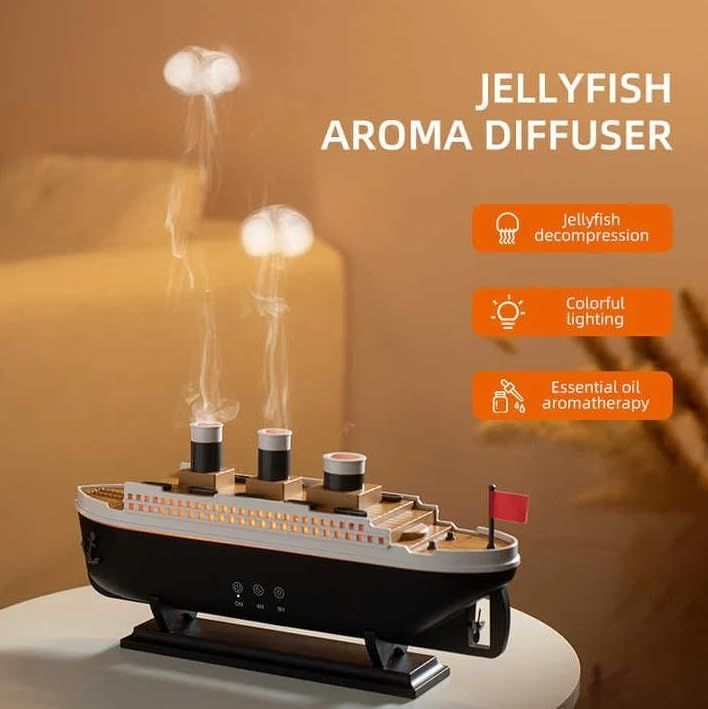 Luxury Titanic Ship Aroma Diffuser for Home - Cave