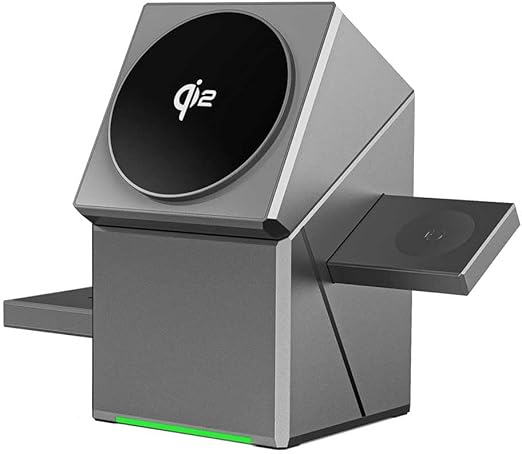 New Generation 3 - in - 1 Magnetic Pop - Up Wireless Charging Station - Cave