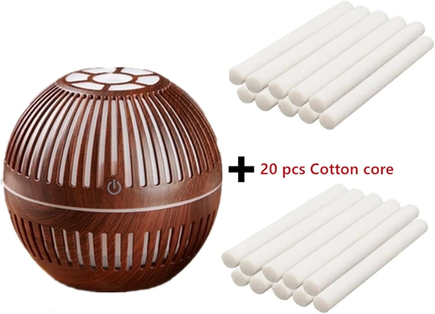 Wtrtr 150ml Ultrasonic Essential Oil Diffuser 7 Color Light - Cave